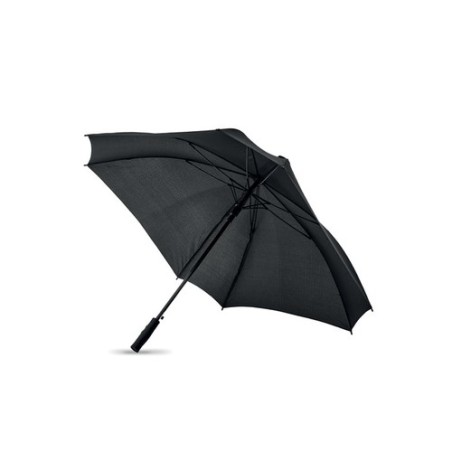 Parapluie tempête carré personnalisé 27" - COLUMBUS Matières : verre Couleurs : noir