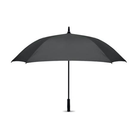 Parapluie tempête carré personnalisé 27" - COLUMBUS Matières : verre Couleurs : noir personnalisable avec votre logo