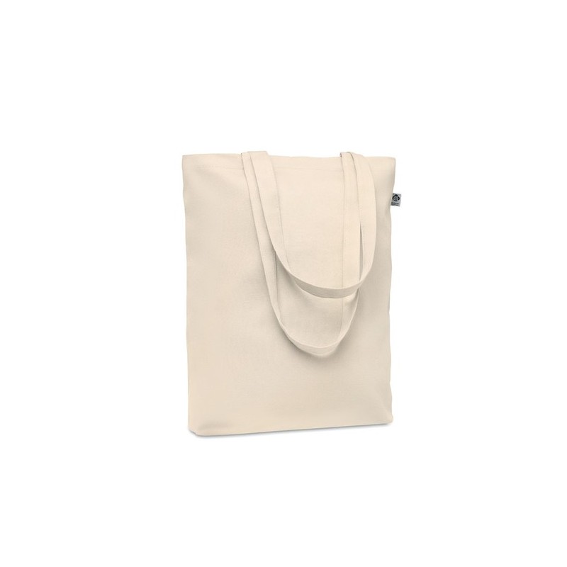 Sac Shopping Éco-responsable en Toile 270 gr/m² - RASSA+ Matières : coton biologique Couleurs : beige