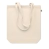 Sac Shopping Éco-responsable en Toile 270 gr/m² - RASSA+ Matières : coton biologique Couleurs : beige personnalisable avec votre