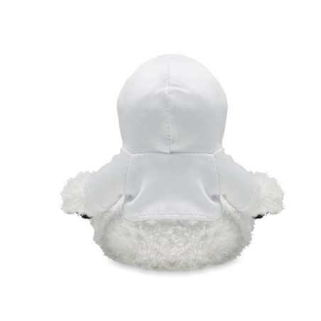 Peluche Panda  personnalisée - PENNY Matières : PET Couleurs : blanc personnalisable avec votre logo