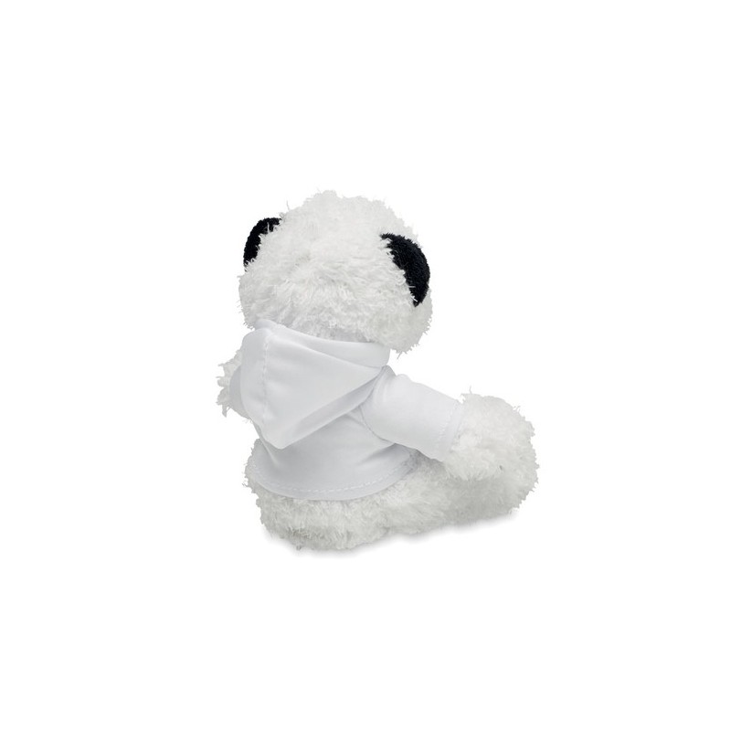 Peluche Panda  personnalisée - PENNY Matières : PET Couleurs : blanc cadeau entreprise pas cher