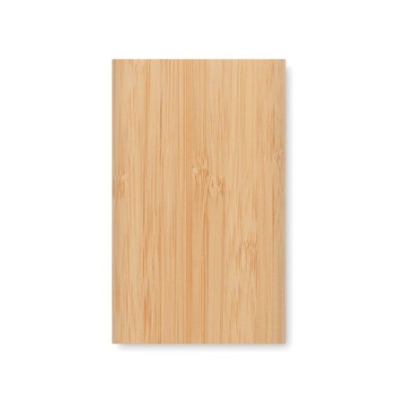 Powerbank  en bambou de 4000 mAh - ARENAPOWER C Couleurs : bois personnalisable avec votre logo