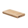 Powerbank  en bambou de 4000 mAh - ARENAPOWER C Couleurs : bois cadeau entreprise pas cher