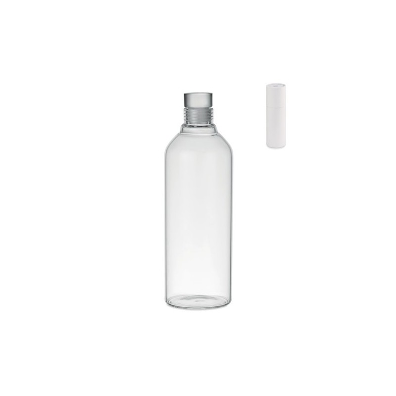 Bouteille Pratique en Borosilicate 1L Personnalisée LARGE LOU Matières : borosilicate Couleurs : transparent