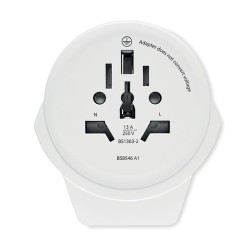 Adaptateur Éco-responsable Skross World Europe - Chargez Partout en Europe Matières : ABS Couleurs : blanc 2