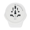 Adaptateur Éco-responsable Skross World Europe - Chargez Partout en Europe Matières : ABS Couleurs : blanc personnalisable avec 