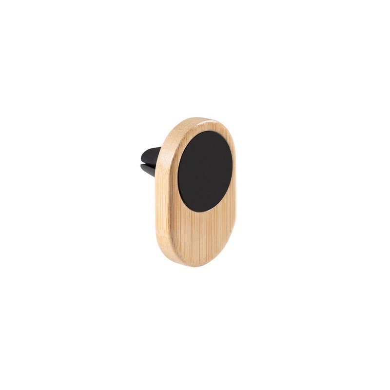Support téléphone pratique et  pour voiture ELLAGAN Matières : bambou Couleurs : bois