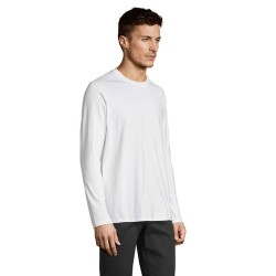 Tee-shirt Homme Personnalisé 100% Coton 190g - IMPERIAL MEN LSL Taille textile : 3XL Couleurs : blanc personnalisable avec votre