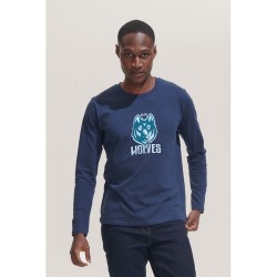 Tee-shirt Homme Personnalisé 100% Coton 190g - IMPERIAL MEN LSL Taille textile : 3XL Couleurs : gris souris personnalisable avec