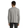 Tee-shirt Homme Personnalisé 100% Coton 190g - IMPERIAL MEN LSL Taille textile : 3XL Couleurs : gris chiné impression haute défi
