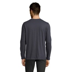 Tee-shirt Homme Personnalisé 100% Coton 190g - IMPERIAL MEN LSL Taille textile : XXL Couleurs : gris souris livraison express 24