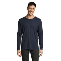 Tee-shirt Homme Personnalisé 100% Coton 190g - IMPERIAL MEN LSL Taille textile : XXL Couleurs : french navy personnalisable avec