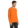 Tee-shirt Homme Personnalisé 100% Coton 190g - IMPERIAL MEN LSL Taille textile : XL Couleurs : orange goodies publicitaire événe