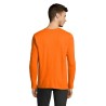 Tee-shirt Homme Personnalisé 100% Coton 190g - IMPERIAL MEN LSL Taille textile : L Couleurs : orange cadeau entreprise pas cher