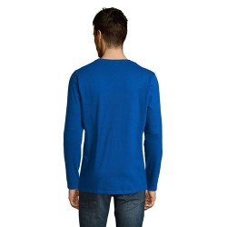 Tee-shirt Homme Personnalisé 100% Coton 190g - IMPERIAL MEN LSL Taille textile : 3XL Couleurs : bleu royal accessoire événementi