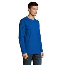 Tee-shirt Homme Personnalisé 100% Coton 190g - IMPERIAL MEN LSL Taille textile : S Couleurs : bleu royal goodies publicitaire du