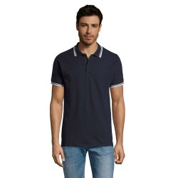 Polo Confortable Personnalisé 200 - Pasadena Men Taille textile : XXL Couleurs : blanc impression haute définition