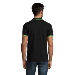 Polo Confortable Personnalisé 200 - Pasadena Men Taille textile : 3XL Couleurs : noir accessoire événementiel unique