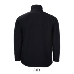 Veste Softshell Personnalisée Élégante 280g - RACE MEN Taille textile : XL Couleurs : noir goodies publicitaire événementiel