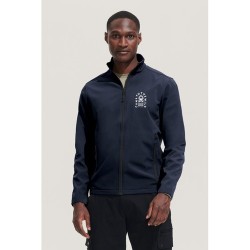 Veste Softshell Personnalisée Élégante 280g - RACE MEN Taille textile : 4XL Couleurs : noir goodies publicitaire événementiel
