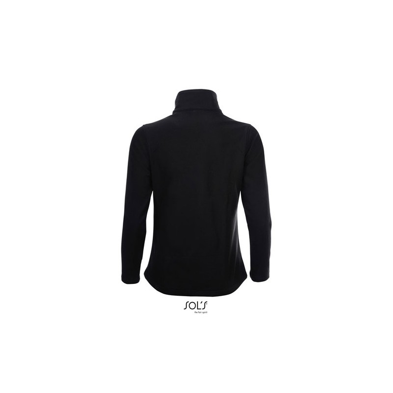 Veste Softshell Personnalisée et Confortable Zippée pour Femmes - RACE WOMEN Taille textile : S Couleurs : noir cadeau affaires 