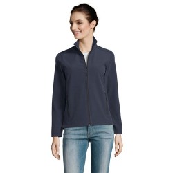 Veste Softshell Personnalisée et Confortable Zippée pour Femmes - RACE WOMEN Taille textile : XXL Couleurs : french navy cadeau 