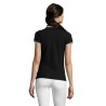 Polo Femme Personnalisé 200g 100% Coton - Pasadena Taille textile : M Couleurs : blanc cadeau collaborateur premium