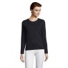 T-shirt Femme Personnalisé Élégant et Confortable - IMPERIAL LSL Taille textile : M Couleurs : noir profond livraison express 24