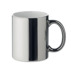 Tasse métalisée en céramique, cadeau d'entreprise HOLLY