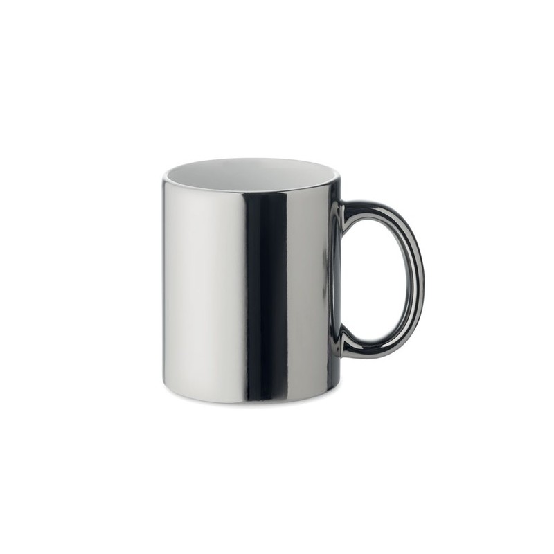 Tasse métalisée en céramique, cadeau d'entreprise HOLLY