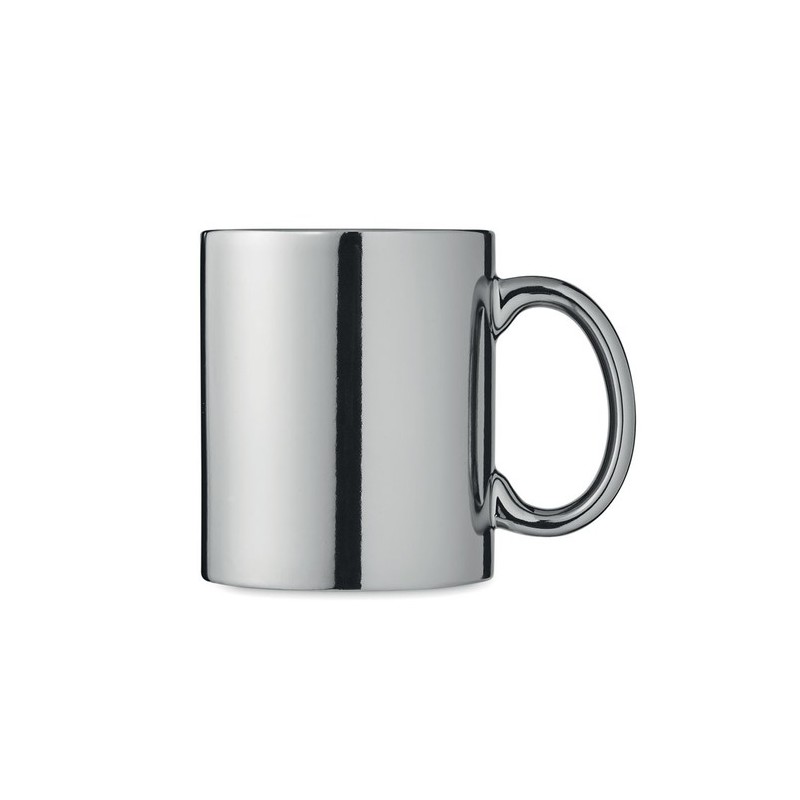 Tasse en céramique métalisée HOLLY : Élégance et Praticité
