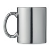 Tasse métalisée en céramique, cadeau d'entreprise HOLLY impression haute définition