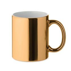 Tasse métalisée en céramique, cadeau d'entreprise HOLLY 2