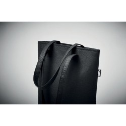 Sac Shopping Éco-responsable en Feutre RPET Personnalisé NATA Matières : PET recyclé Couleurs : noir cadeau client original