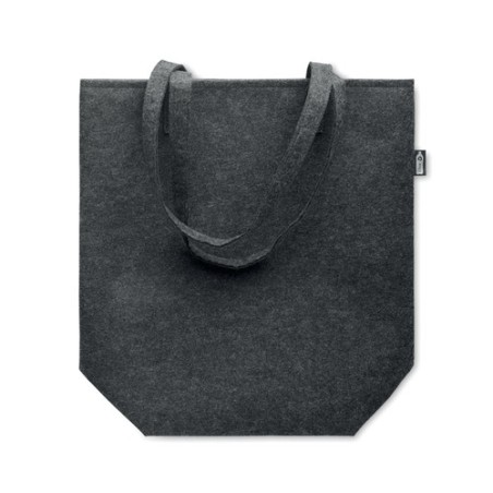 Sac Shopping Éco-responsable en Feutre RPET Personnalisé NATA Matières : PET recyclé Couleurs : pierre impression haute définiti