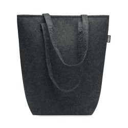 Sac Shopping Éco-responsable en Feutre RPET Personnalisé NATA Matières : PET recyclé Couleurs : pierre cadeau collaborateur prem