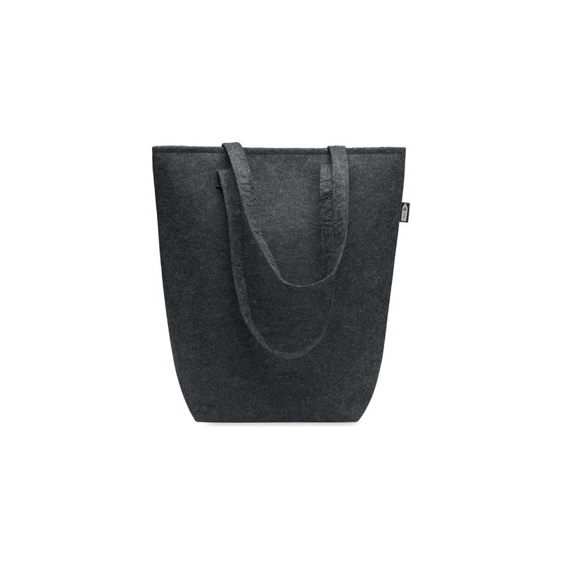 Sac Shopping Éco-responsable en Feutre RPET Personnalisé NATA Matières : PET recyclé Couleurs : pierre cadeau collaborateur prem