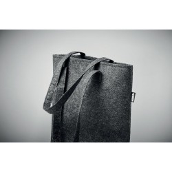 Sac Shopping Éco-responsable en Feutre RPET Personnalisé NATA Matières : PET recyclé Couleurs : pierre marquage couleur éclatant