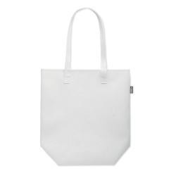 Sac Shopping Éco-responsable en Feutre RPET Personnalisé NATA Matières : PET recyclé Couleurs : blanc personnalisation rapide en