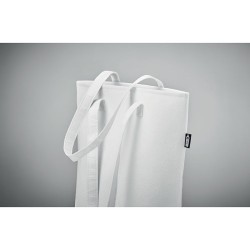 Sac Shopping Éco-responsable en Feutre RPET Personnalisé NATA Matières : PET recyclé Couleurs : blanc objet publicitaire robuste
