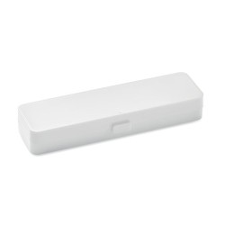 Set de Couverts Réutilisables Pratiques en PP Personnalisé RIGATA Matières : polypropylène (PP) Couleurs : blanc livraison expre