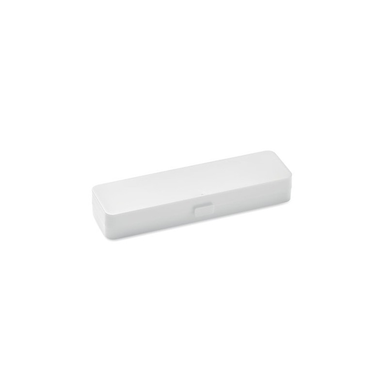 Set de Couverts Réutilisables Pratiques en PP Personnalisé RIGATA Matières : polypropylène (PP) Couleurs : blanc livraison expre