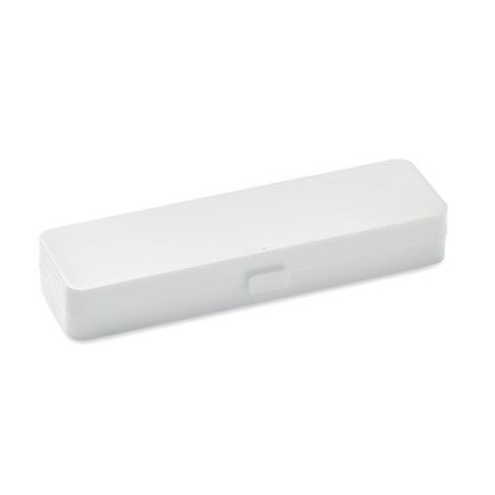 Set de Couverts Réutilisables Pratiques en PP Personnalisé RIGATA Matières : polypropylène (PP) Couleurs : blanc livraison expre