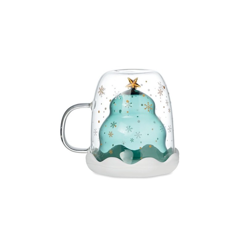 Tasse Double Paroi en Verre VERDE - Élégance et Praticité