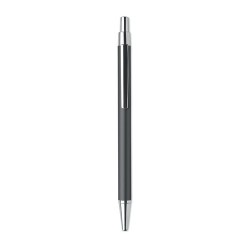 Stylo bille  en aluminium recyclé personnalisé DANA Matières : aluminium recyclé  Couleurs : titane personnalisable avec votre l