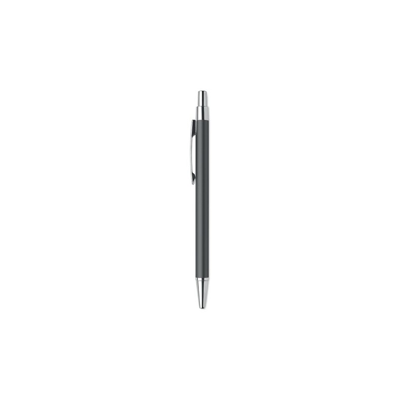 Stylo bille  en aluminium recyclé personnalisé DANA Matières : aluminium recyclé  Couleurs : titane personnalisation sur mesure
