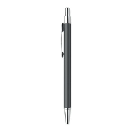 Stylo bille  en aluminium recyclé personnalisé DANA Matières : aluminium recyclé  Couleurs : titane personnalisation sur mesure