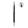 Stylo bille  en aluminium recyclé personnalisé DANA Matières : aluminium recyclé  Couleurs : noir objet promotionnel éco-respons