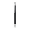 Stylo bille  en aluminium recyclé personnalisé DANA Matières : aluminium recyclé  Couleurs : noir marquage laser ultra précis